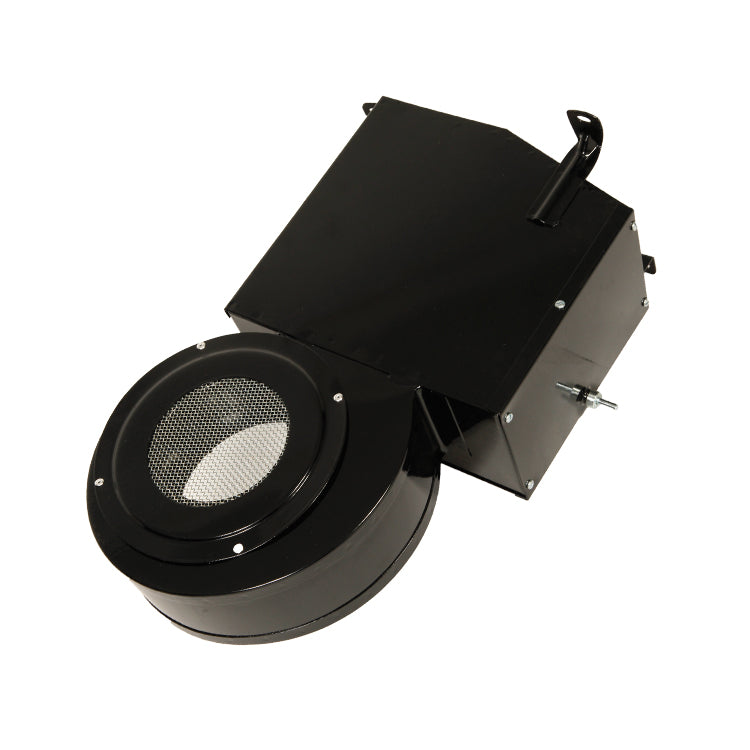 Heater Box Assembly, Heater Box Assembly - Black Painted. Supplied With Mesh Grille For Fan Housing. Matrix, Motor And Seals To Be Purchased Seperately