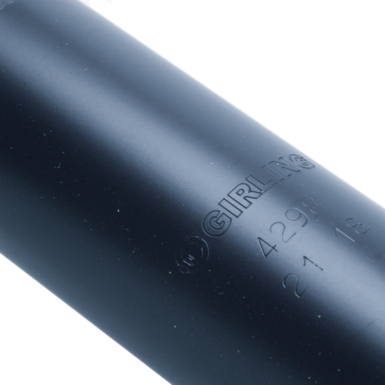 Girling Front shock absorber original specification. Bushes pre installed. Period grey/blue colour.