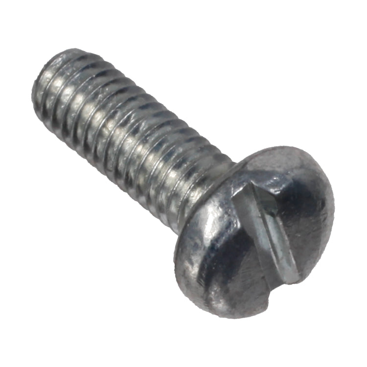 Slotted Pan Head Screw, Pan Head Slotted Screw - M4 X 12Mm, Bzp Finish.