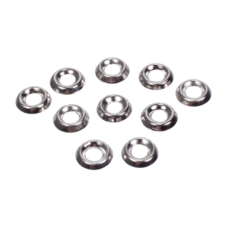 Trim Screw Washers, Packet Of 10 Raised Chrome Trim Washers
