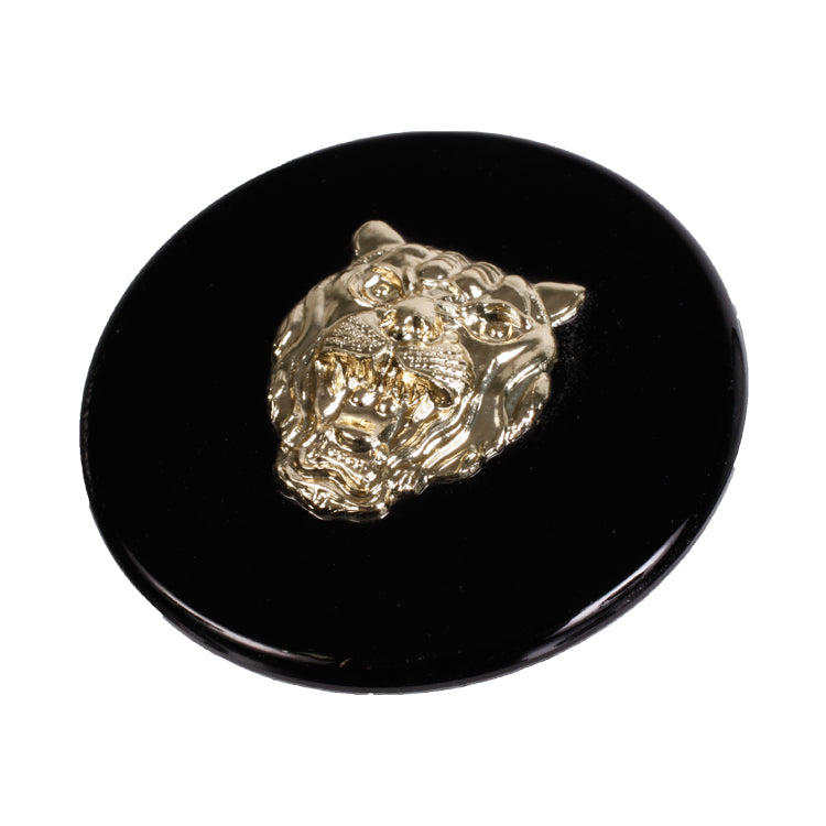 Hubcap Badge, Jaguar Growler Medallion For Hub Cap, Jaguar Models 1963 To 1972