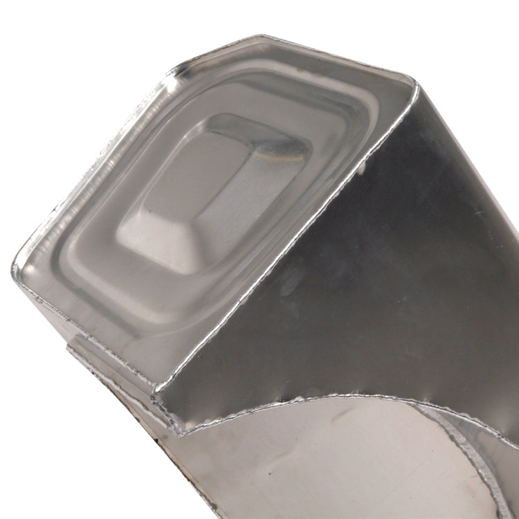 Fuel Tank Aluminium, Fuel Tank Assembly Aluminium - Natural Finish Internal Breather Type, Supplied Complete With Mounting Brackets.