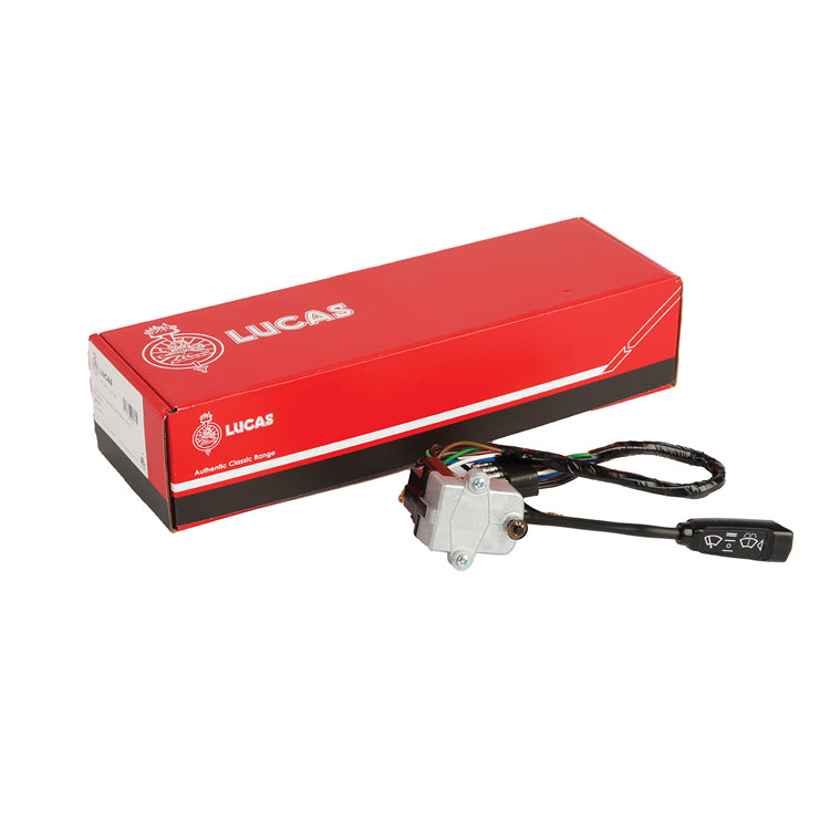 Lucas 176sa Column mounted washer switch. LHD, with fitted plug. LU35370