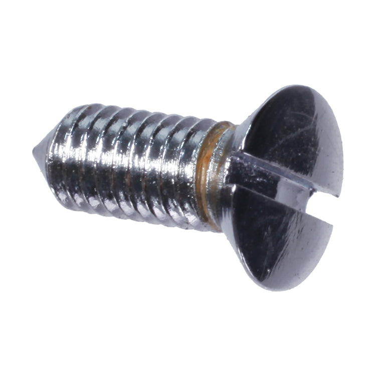 Screw, Screw, Slotted Countersunk - #10-32 Unf X 1/2"