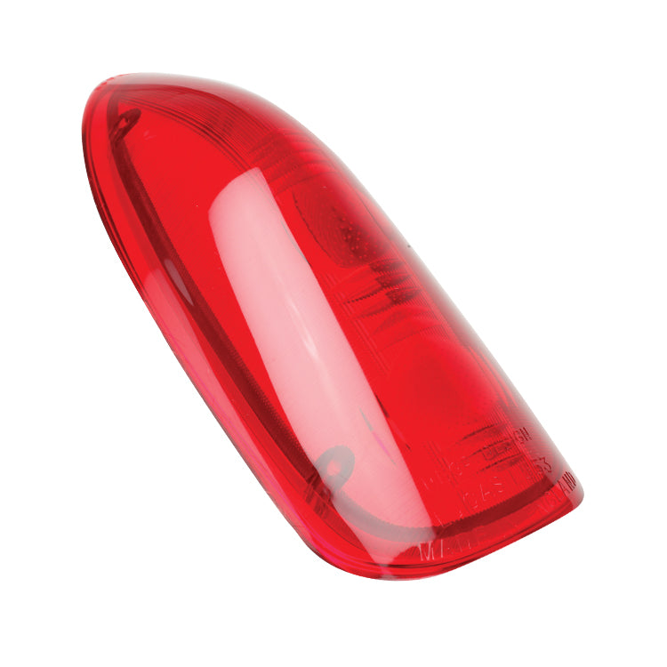 Lucas L553 rear red lens. Fits RR&B