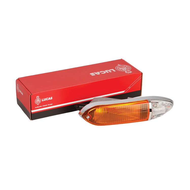 Lucas L652. Front Side & Flasher Lamp LHS