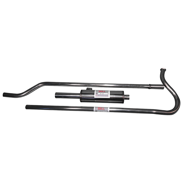 Complete Stainless Steel Exhaust System - Sprite Mk2, Complete Stainless Steel Exhaust System - Austin-Healey Sprite Mk2 (1961-1964)