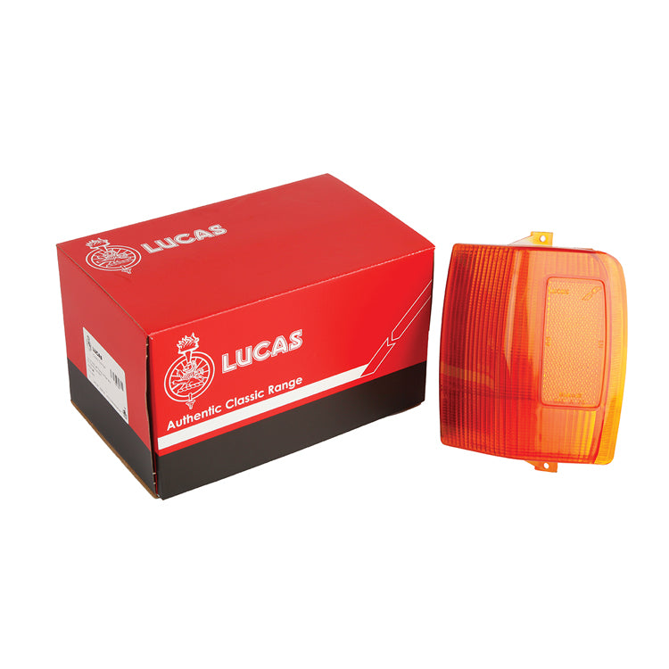 Lucas L943 Front Side Lamp Lens Amber LH. Rolls Royce Silver Spirit