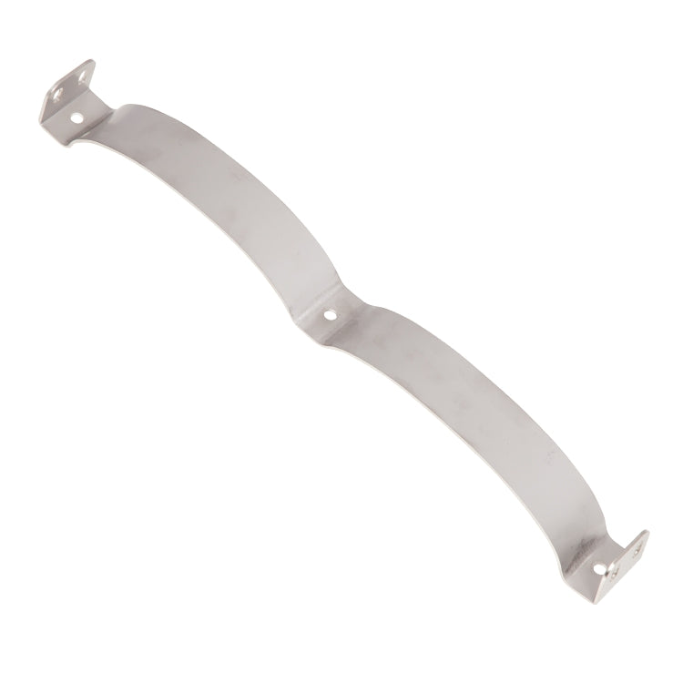 Exhaust Mounting Strap - Lower. Stainless Steel., Main Exhaust Silencer Lower Mounting Strap, Stainless Steel. Long Wheel Base Models Only