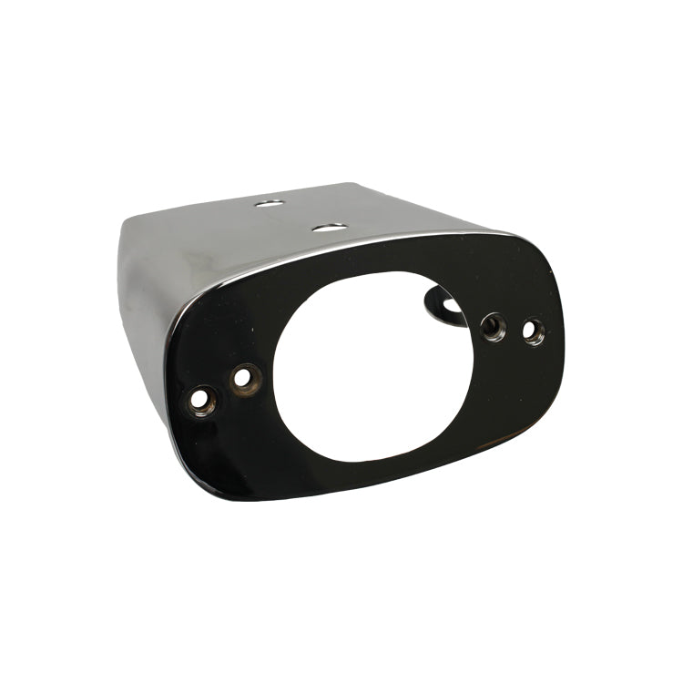 Reverse Lamp Housing - Chromed, Chromed Reverse Lamp Housing - Silver Soldered Joints, High Quality Chrome.