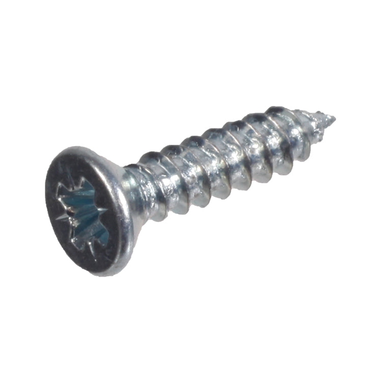 Self Tapping Screw - Posi Counter Sunk, #4 X 1/2" Bzp, Self Tapping Screw - Posi Counter Sunk, #4 X 1/2" Bzp