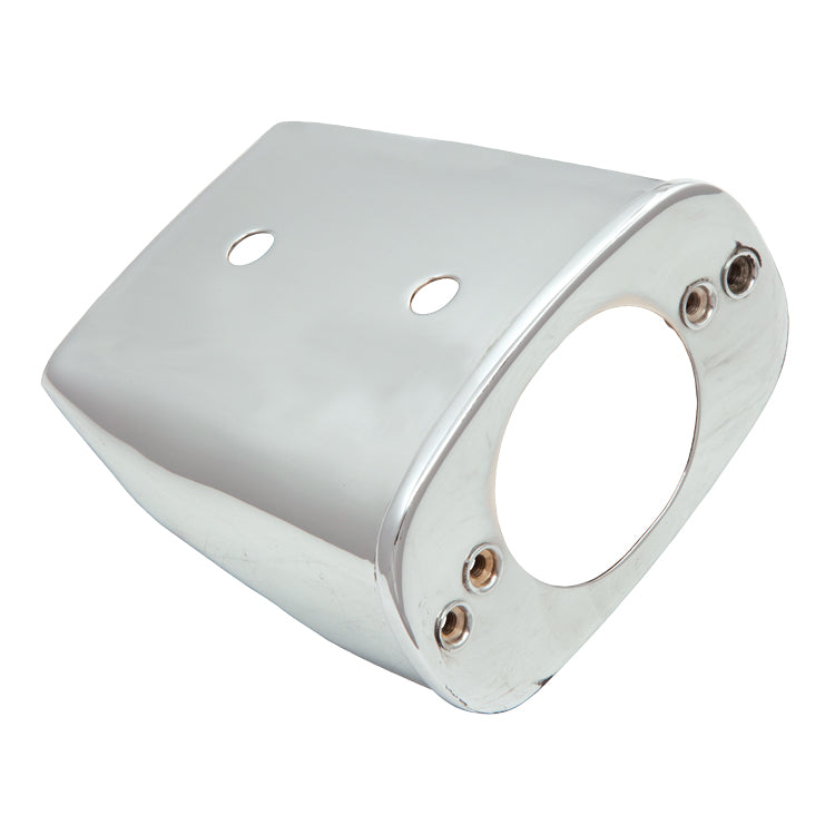 Reverse Lamp Housing - Chromed, Chromed Reverse Lamp Housing - Silver Soldered Joints, High Quality Chrome.