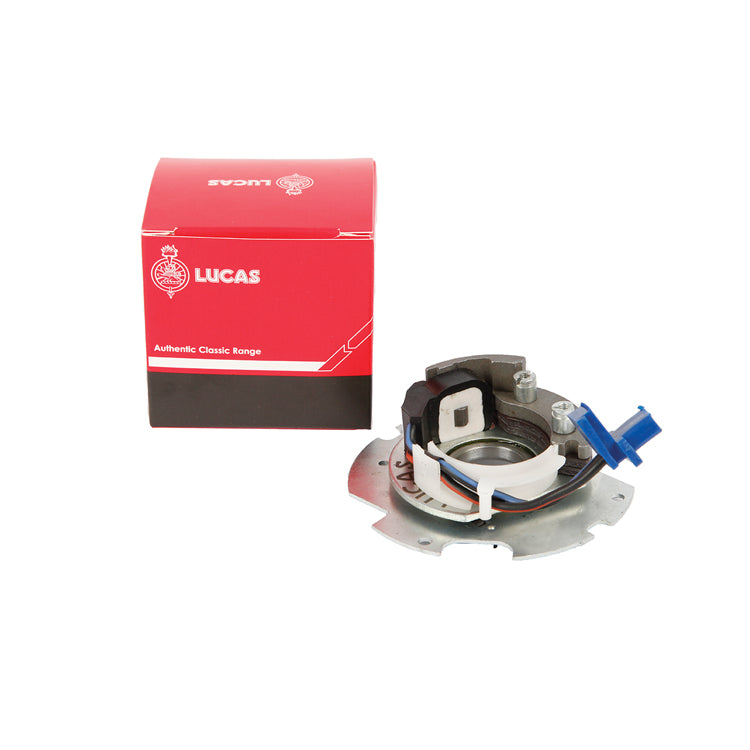 Lucas distributor pick up assembly and base plate