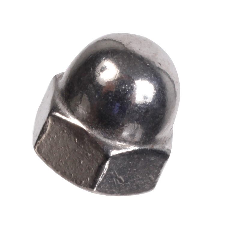 Dome Nut, Securing Crashrolls To Parcel Trays - Stainless Steel, Dome Nut, Securing Crashrolls To Parcel Trays - Stainless Steel