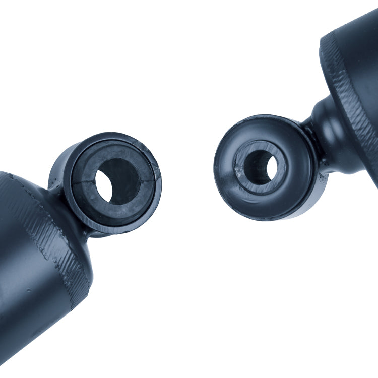 Girling Front shock absorber original specification. Bushes pre installed. Period grey/blue colour.