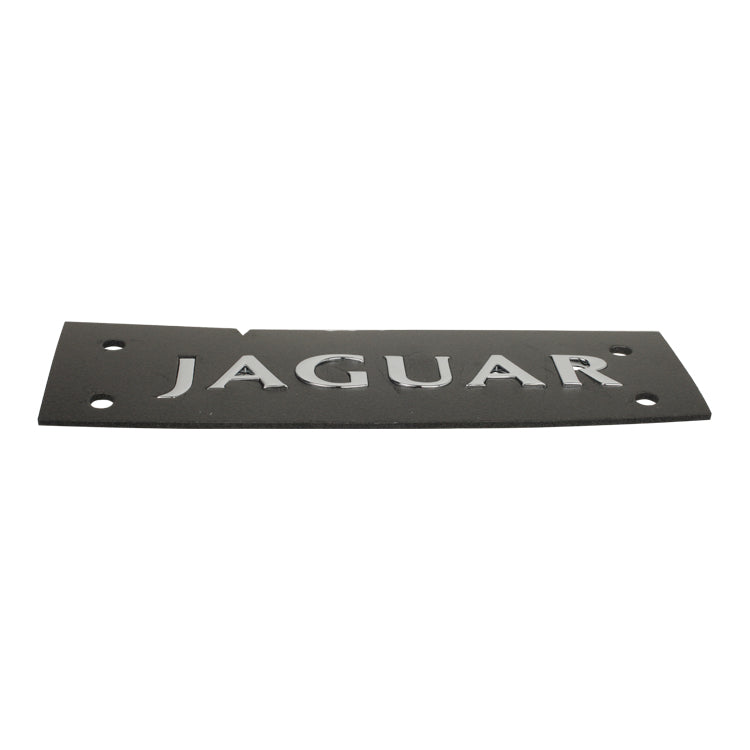 Boot Lid Badge "Jaguar", Boot Lid Badge - "Jaguar" Lettering With Chrome Finish, Left Hand Fitting