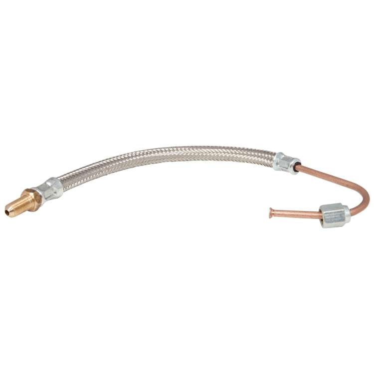 Oil Gauge Hose, Flexible Oil Pipe Feeding Into Pressure Guage Pipe.