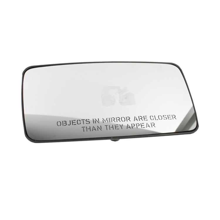 Exterior Door Mirror Glass, Exterior Door Mirror Glass - Convex Glass, 1000Mm Radius. With Warning Script.