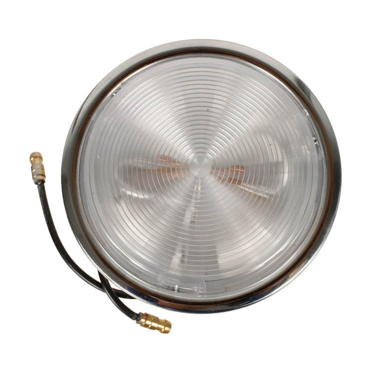 Rear Interior Lamp, Rear Interior Lamp - Round, With Chrome Bezel