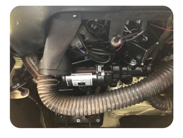 Triumph TR5 TR6 EZ Power Steering Kit.