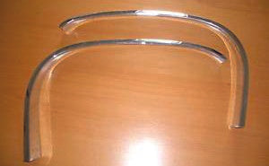 Jaguar XKE Series 1 & 2 Hardtop Cantrail Chromes LH/RH BD20687 CC