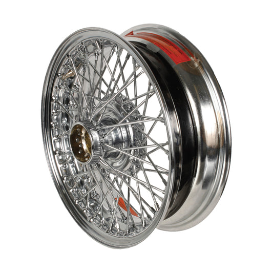 Austin Healey / MG / Morgan / Triumph - 15"x 4.5" 60 Spoke Chrome Wire Wheel XW452