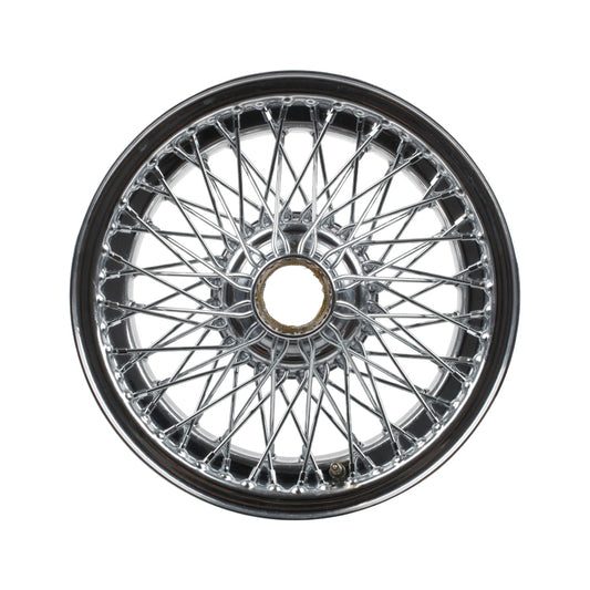 Austin Healey / MGC / Triumph - 15"x 5.5" 72 Spoke Chrome Wire Wheel XW457