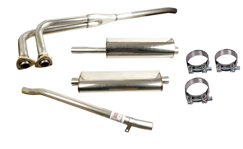 MGB Stainless Steel Exhaust System (Chrome Bumper)