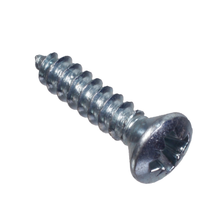 Self Tapping Screw Posi Raised Countersunk - #6 X 5/8", Bzp, Self Tapping Screw - Raised Posi Countersunk, #6 X 5/8" Bzp