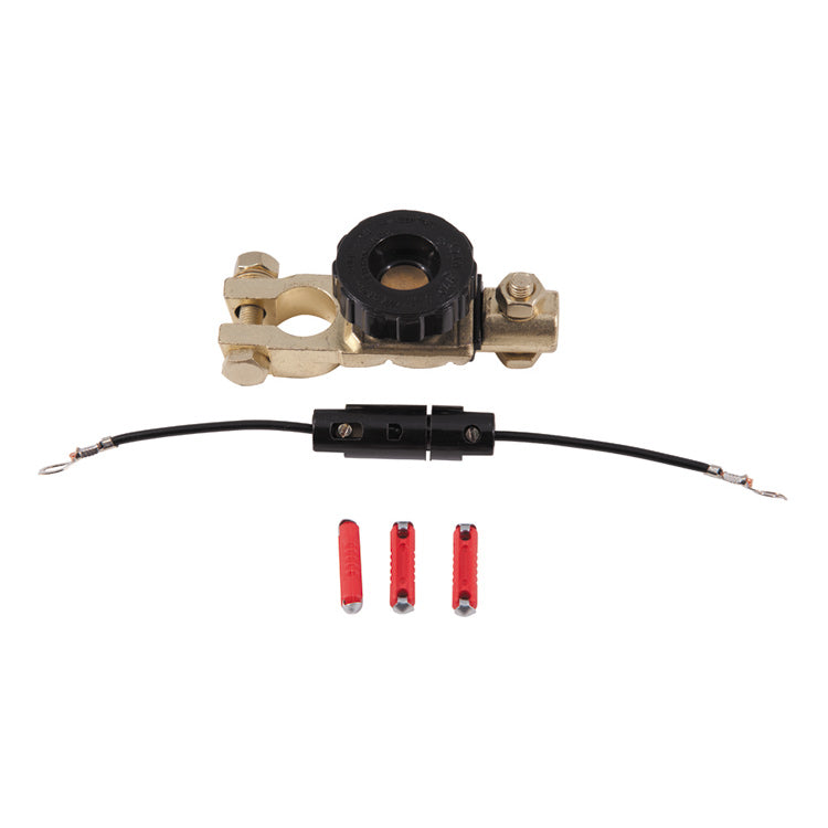 Dis Car Nect Battery Isolator Switch, Dis Car Nect Battery Isolator Switch With Fused Link, Via Which A Small Current Supply Protects Radio Programming And Powers Alarm, But Will Not Allow Engine To Start.