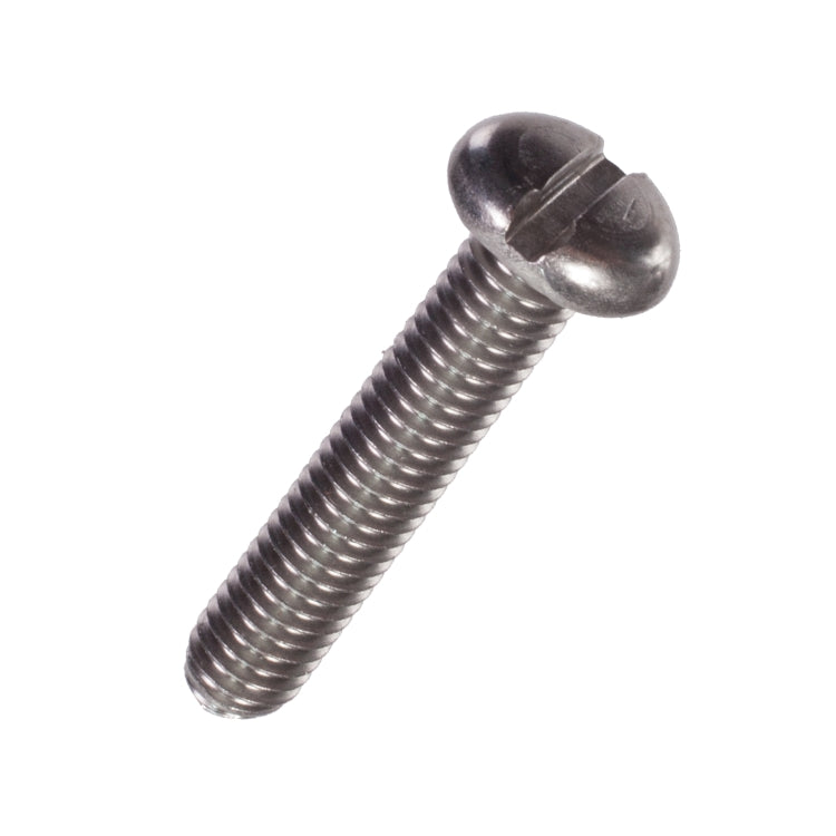 Screw Slotted Panhead Unf - Stainless Steel, Screw, Panhead Slotted - #10-32Unf X 1", Stainless Steel