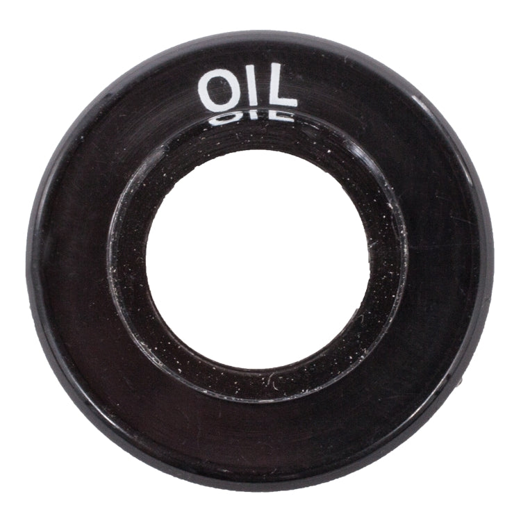 Oil Light Escutcheon, Oil Warning Light Escutcheon. Plastic