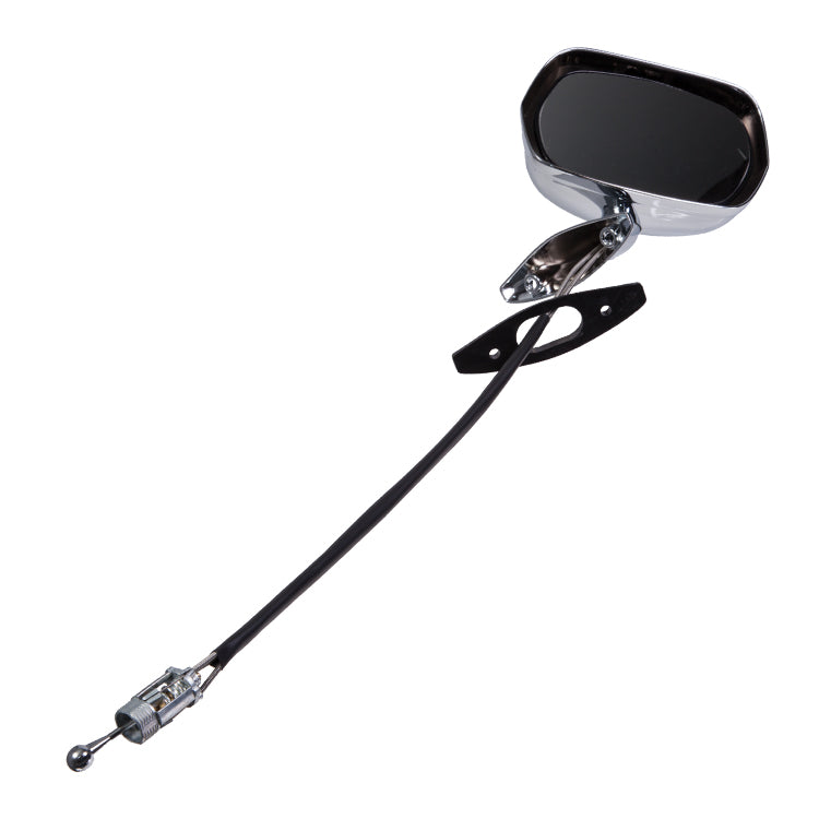 Convex Door Mirror Rh, Door Mirror Assembly, Adjustable - Convex Glass, Supplied With Mounting Gasket.