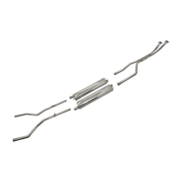 Complete Stainless Steel Exhaust System, Complete Stainless Steel Exhaust System, Twin Style. Manual Transmission Models Only.