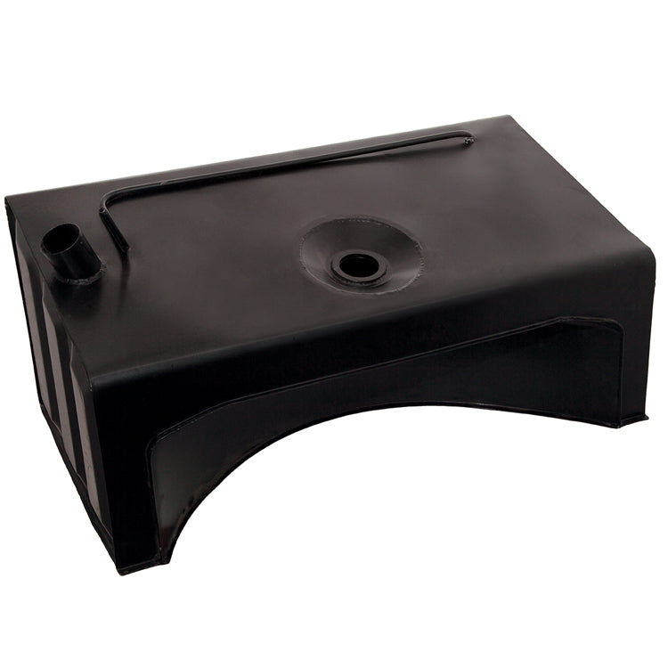 Fuel Tank - Galvanised Steel, Fuel Tank, Galvanised Steel - Black Finish. Pressed End Panels
