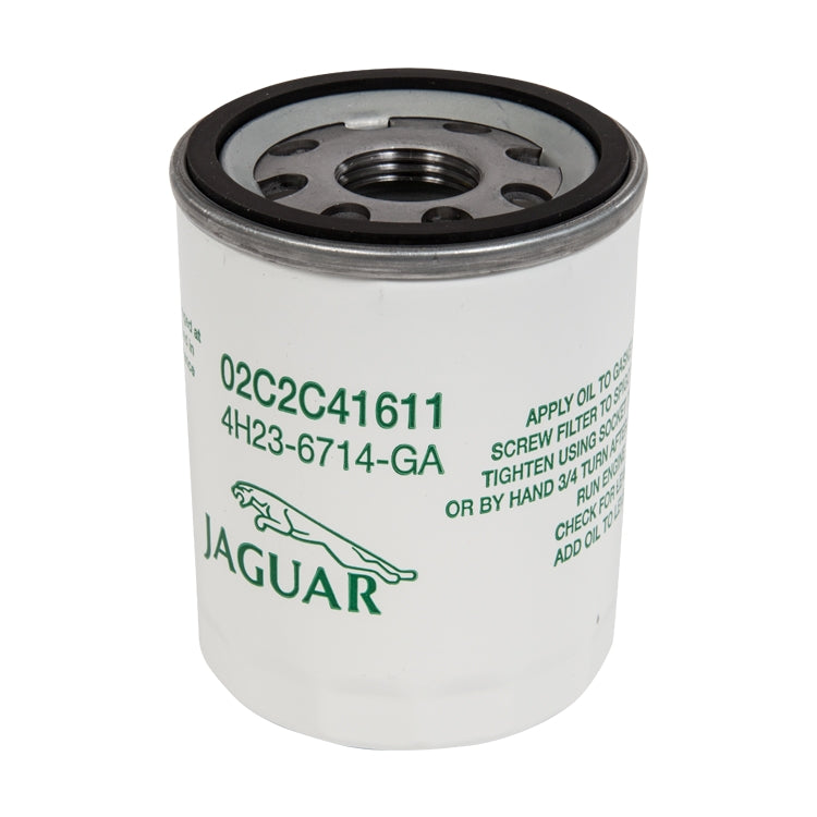 Oil Filter Canister, Oil Filter Canister - Spin On Style. New Xk & Xf, V8 Petrol. Oe Jaguar