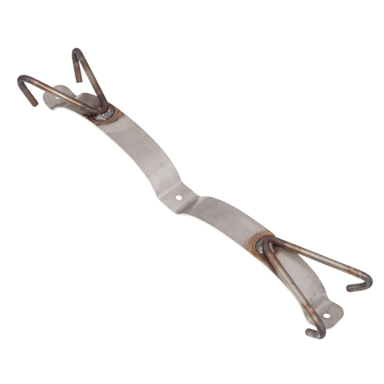 Exhaust Mounting Strap - Lower. Stainless Steel., Main Exhaust Silencer Lower Mounting Strap, Stainless Steel. V12E Models Only