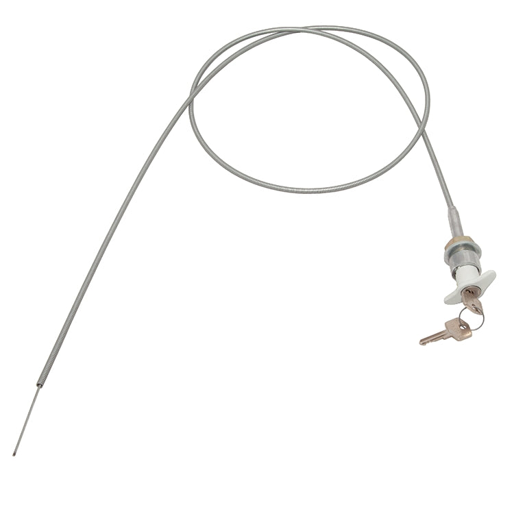 Boot/Trunk Release Cable, Locking Boot/Trunk Release Cable Assembly - Open Models, Supplied With Keys.