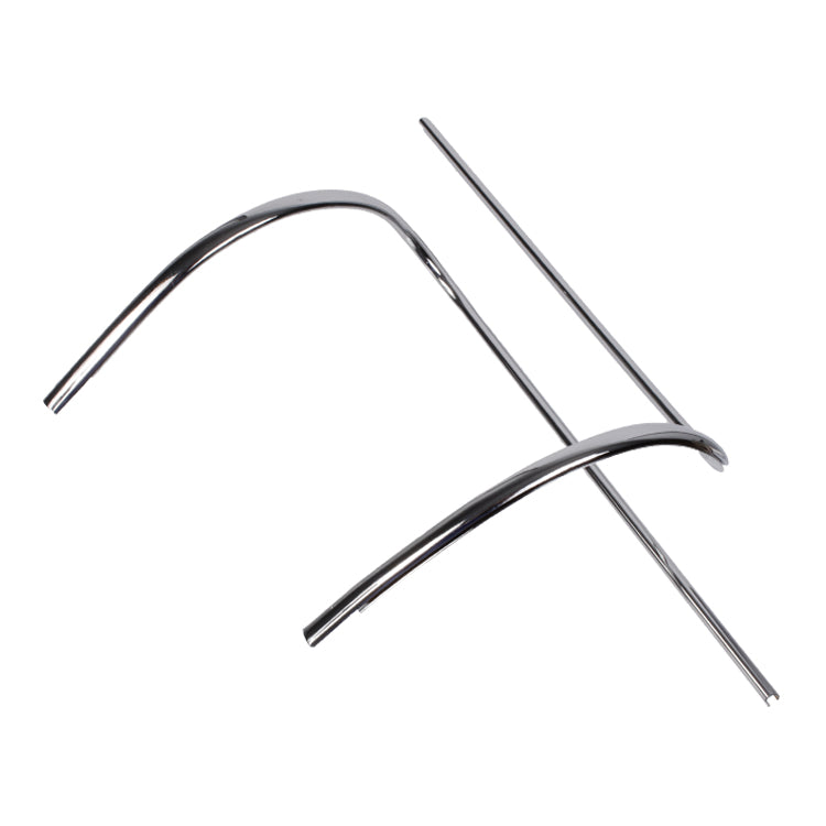 Rear Number Plate Chrome Trim, Rear Number Plate Chrome Trim - Supplied As A Pair