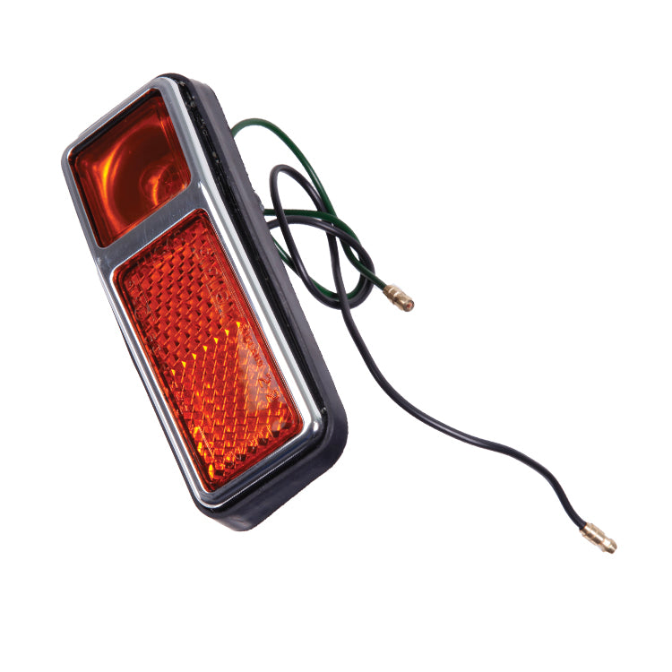 Lucas L841 amber side marker light, Right Hand Side - Fitted to MG, Austin Healey, Triumph etc.