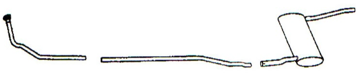 Triumph Spitfire MKIV 1500 (70-75)Stainless Steel Exhaust System