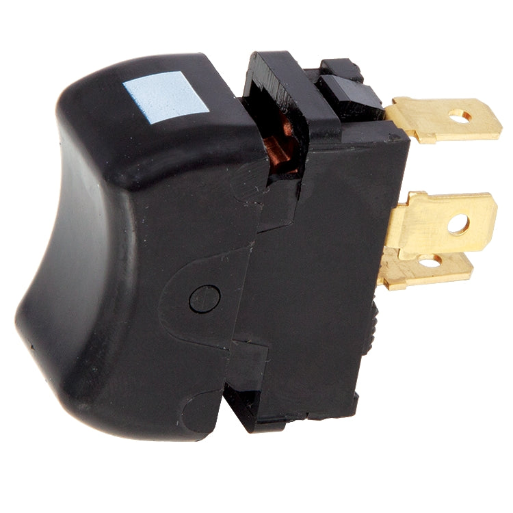 Lucas 152SA Rocker switch, off/on1/on2. Used for 2 speed fan.