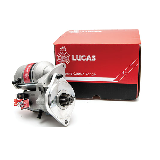 Lucas classic starter, Classic Mini, replacing inertia type. 9 toothed gear