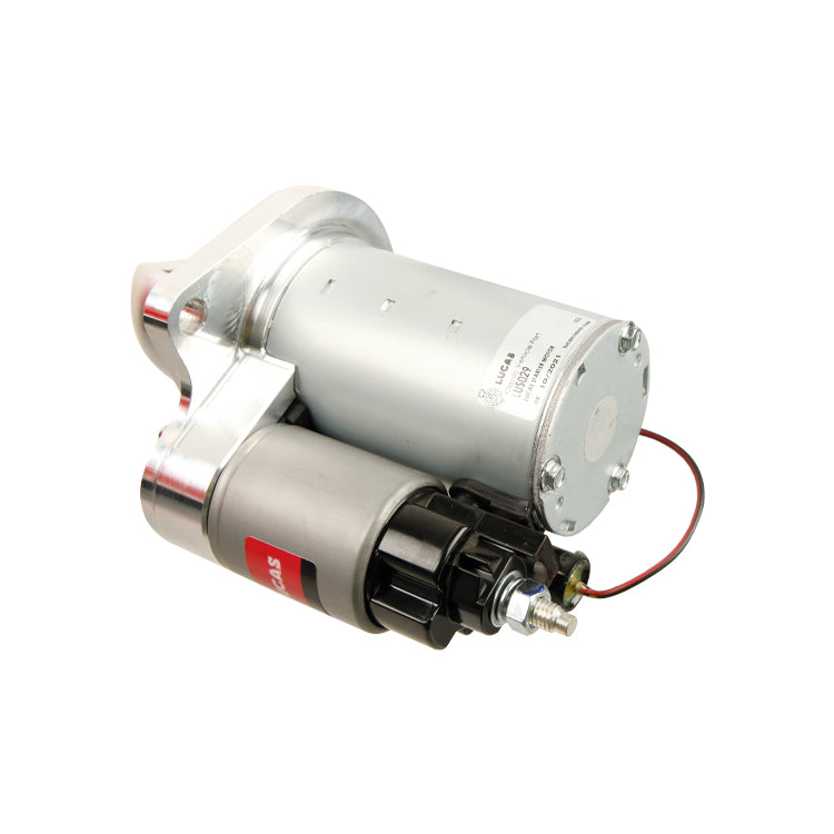Lucas ultra compact starter motor, Classic Mini with verto flywheel. 11 toothed gear, only 2.4 kg!