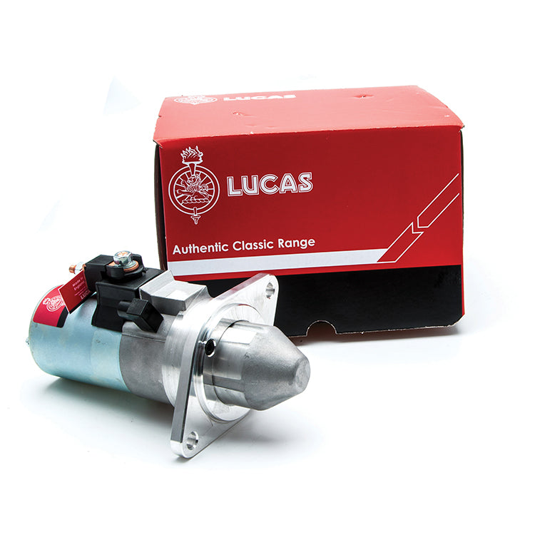 Lucas starter motor, MGB and MGC. 10 toothed gear. replaces pre engaged starter only.