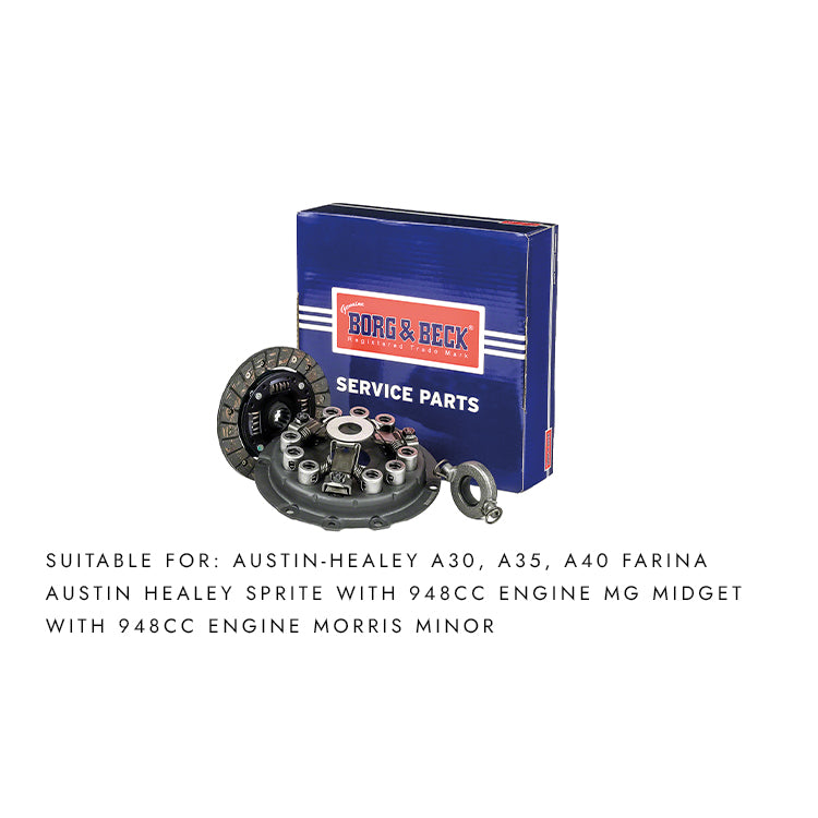 Sprite Midget Clutch Kit 3-pc Borg & Beck 948