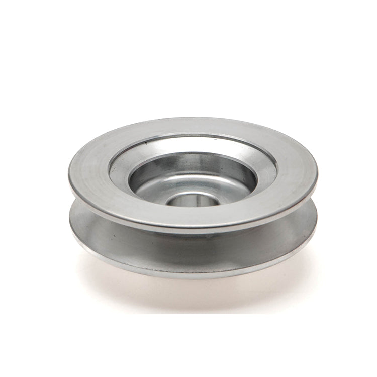 Lucas Dynamo conversion single V pulley for standard belt. 70mm dia to fit 15mm shaft