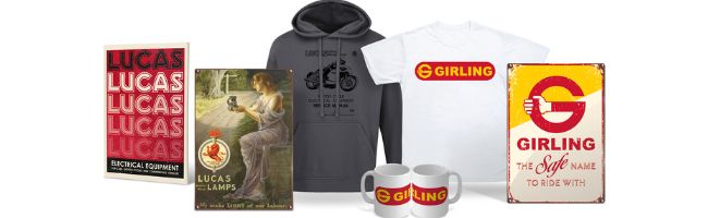 Lucas and Girling Merchandise