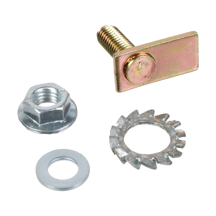 Chrome Finisher Fastener, Centre Bonnet / Door Moulding Retaining Stud. - Compete With Nut And Washers