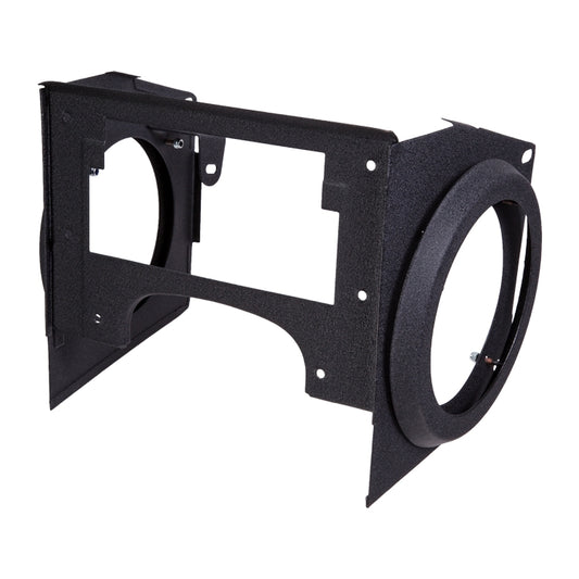 Radio Console Frame, Radio Panel Assembly, Above Gearbox Tunnel